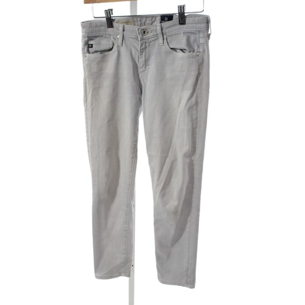 AG Adriano Goldschmied Womens Cropped Gray Jeans Size 26